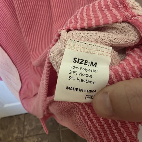 Pink Ribbed Sweater - Picture 2 of 3